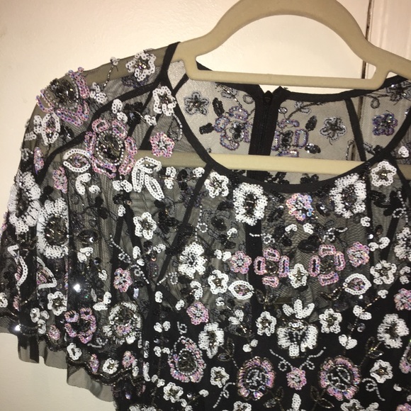 Needle and thread top designer dress worn ONCE - Picture 3 of 3